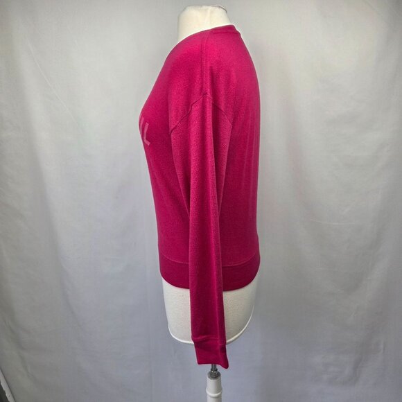 Spiritual Gangster Grateful Fuchsia Pink Long Sleeve Sweater Size Medium - Picture 4 of 13